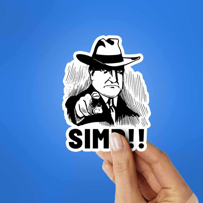 Simp Sticker - Stickers | STICK IT UP