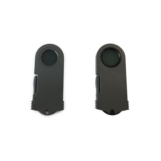 Simple Polarizer Kit for MT1303 Series Microscope, SKU MT13036201, three quarter front view