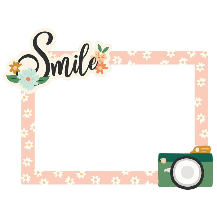 Simple Stories - Chipboard Frames - My Story. Embellishments can add whimsy, dimension, color and style to greeting cards, scrapbook pages, altered art, mixed media and more. Available at Embellish Away located in Bowmanville Ontario Canada.