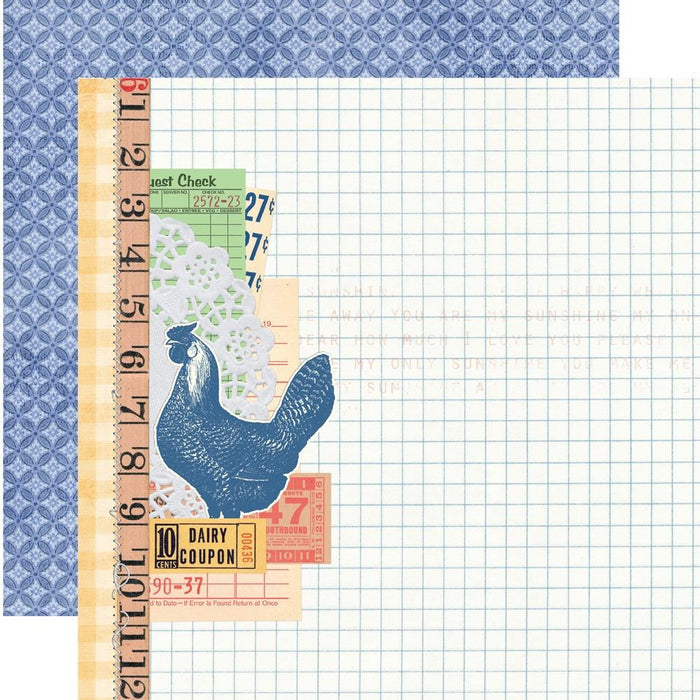 Simple Stories - Double-Sided Cardstock 12"X12" - Single Sheets - Simple Vintage Berry Fields. Start your project off right with the perfect paper for scrapbook pages, greeting cards, bookmarks, gift cards, mixed media and much more! Available at Embellish Away located in Bowmanville Ontario Canada. Rise & Shine
