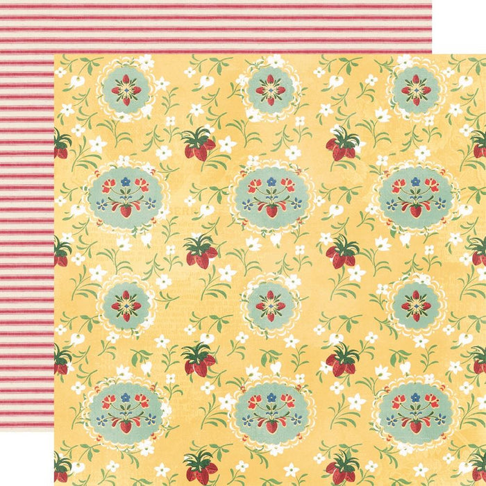 Simple Stories - Double-Sided Cardstock 12"X12" - Single Sheets - Simple Vintage Berry Fields. Start your project off right with the perfect paper for scrapbook pages, greeting cards, bookmarks, gift cards, mixed media and much more! Available at Embellish Away located in Bowmanville Ontario Canada. Hey Sunshine