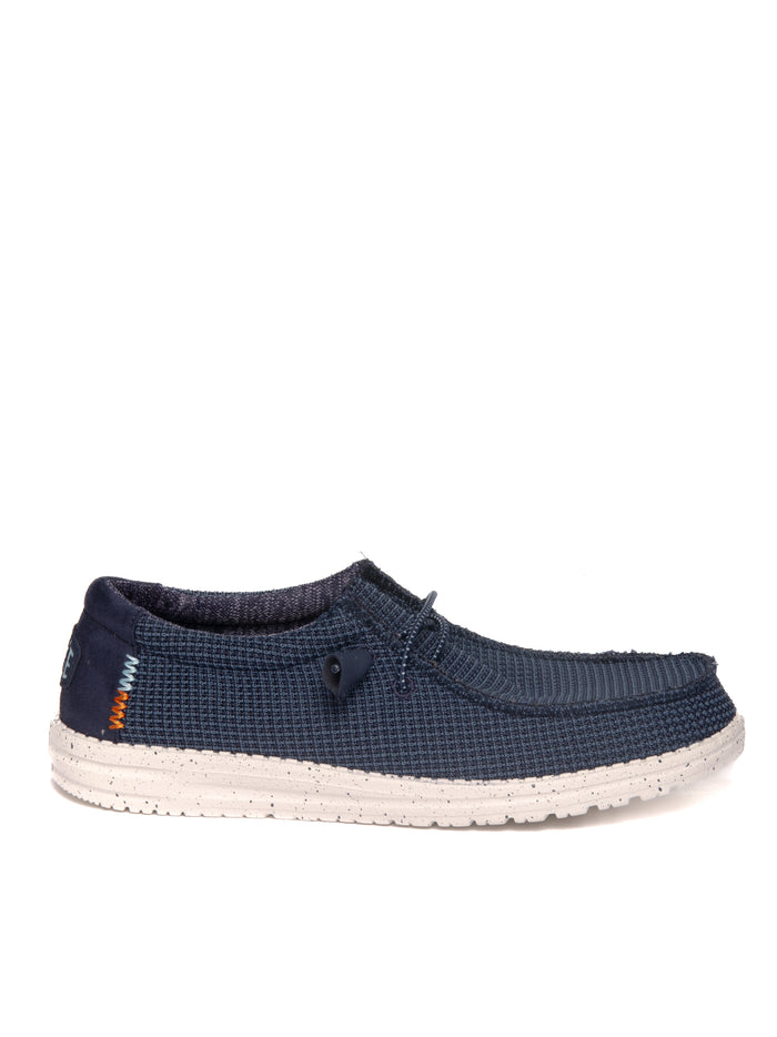 HEY DUDE Slip on wally sport mesh blu 40403 WALLY SPORT MESH-410
