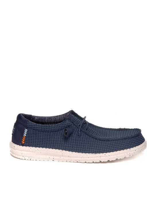 HEY DUDE Slip on wally sport mesh blu 40403 WALLY SPORT MESH-410