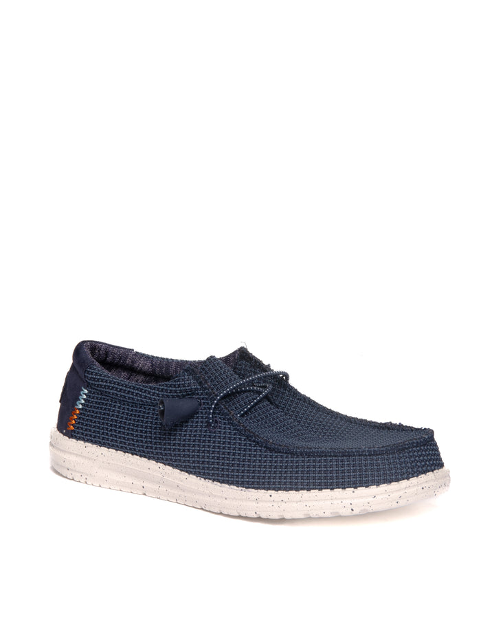 HEY DUDE Slip on wally sport mesh blu 40403 WALLY SPORT MESH-410