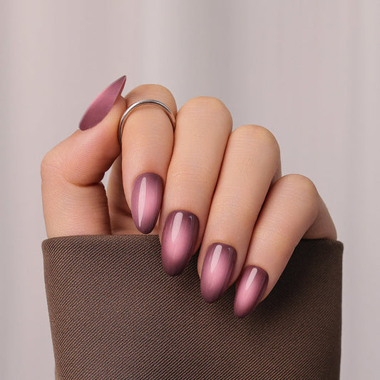 Smoky Plum | Short Almond | SALON PRESS™