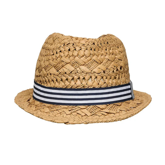 Snapper Rock Navy Stripe Fedora