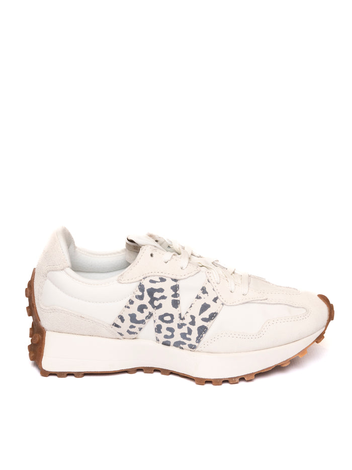 NEW BALANCE Sneaker 327 bianco/animalier 327 D PJ-WHT/ANIM