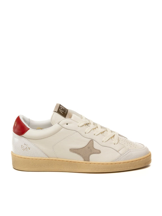 AMA BRAND DELUXE Sneaker sun bianco/rosso SUN U 4572-BIA/ROSSO