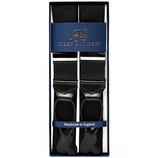 Sovereign Grade Solid Black Braces