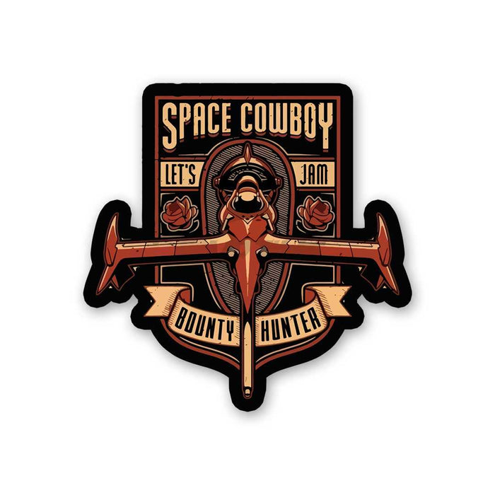 Space Cowboy Sticker - Stickers | STICK IT UP