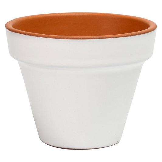 Standard Flower Pot 11.5" White