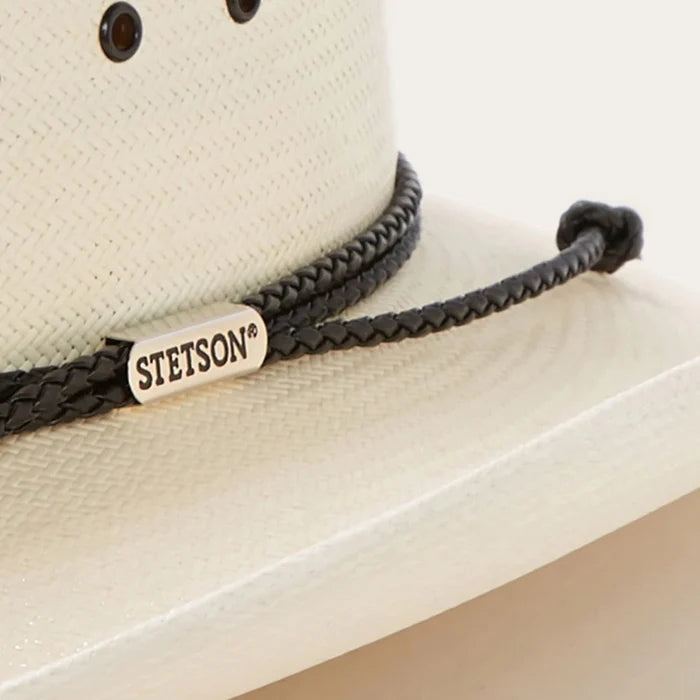 Stetson SSCRCMK-603681 10X Carson Natural Shantung Straw Hat SALE