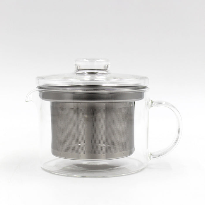 Straight Glass Tea Pot by Common