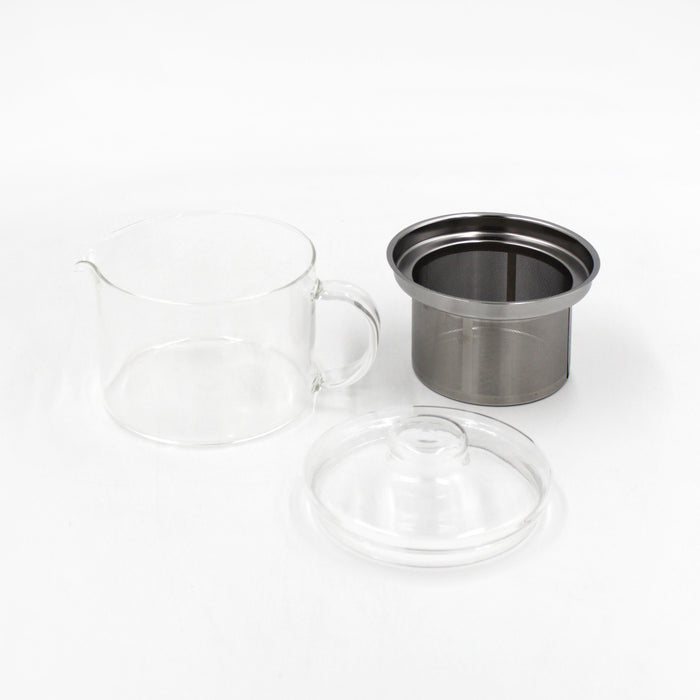 Straight Glass Tea Pot by Common