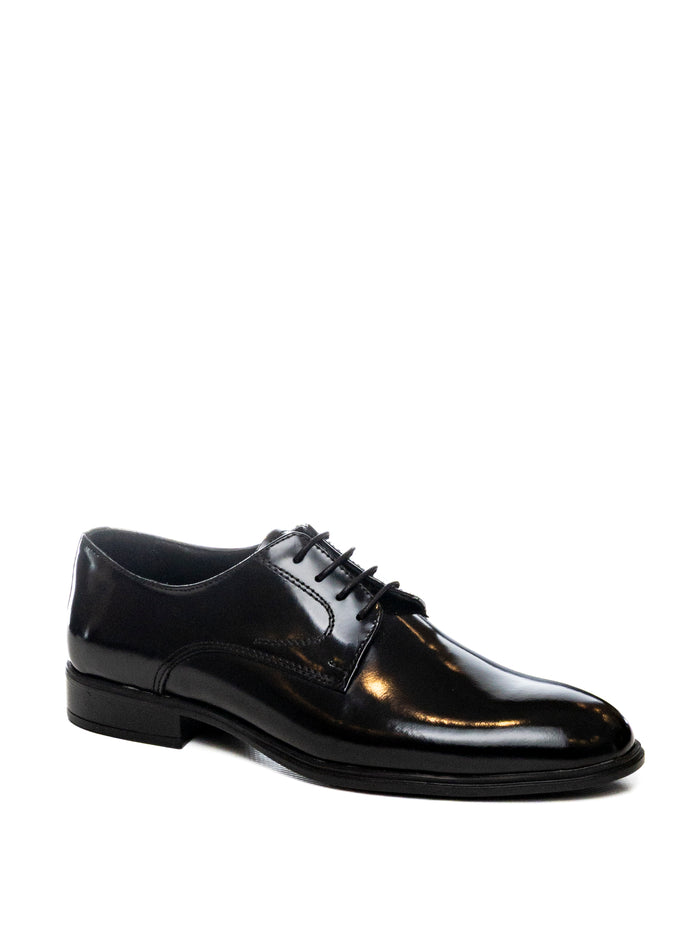 PICCADILLY Stringata derby spazzolato nero 40420 ABRAS-NERO