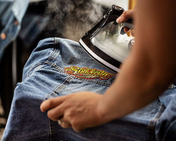 Suavecita Script Patch Lifestyle