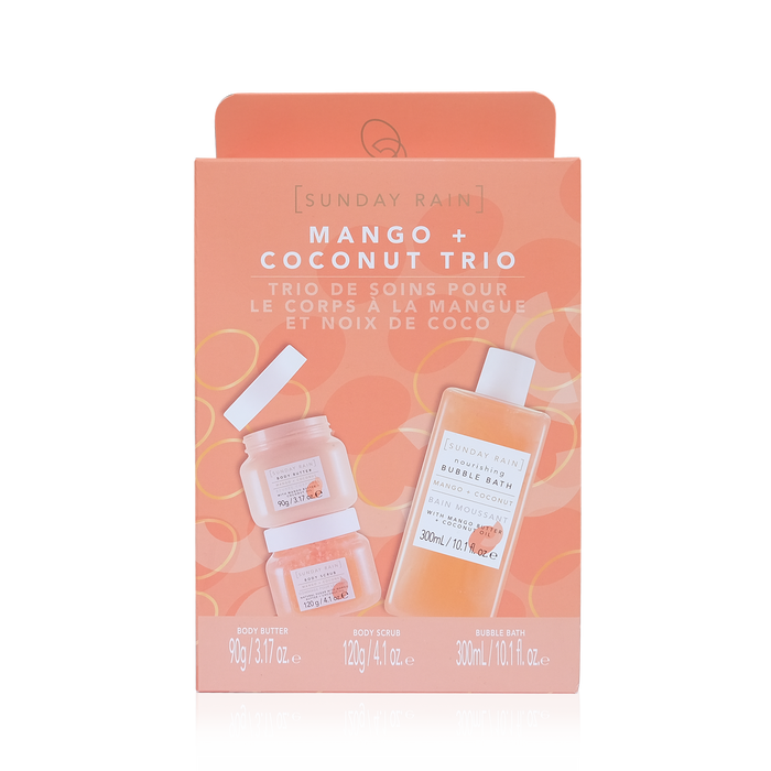 Sunday Rain Mango and Coconut Trio