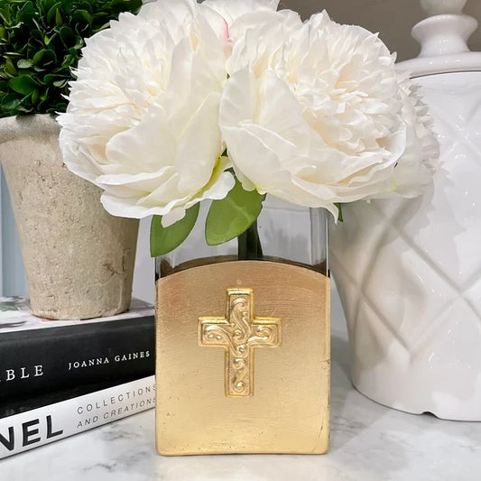 Susan Lange Flat Cross Rectangle Vase
