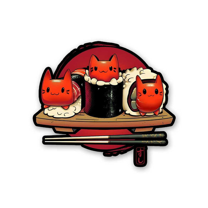 Sushi Cat Sticker - Stickers | STICK IT UP