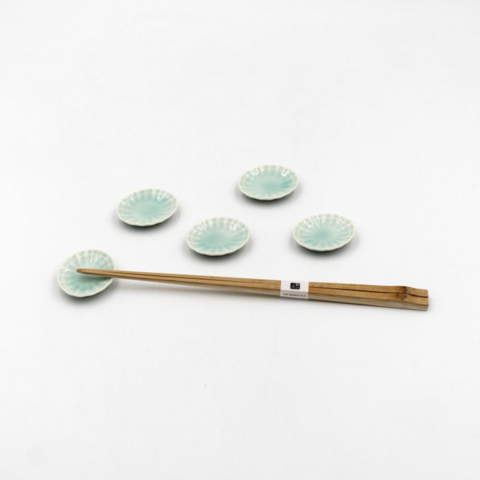 Suzune Chopstick & Spoon Rest Set (5-Piece)