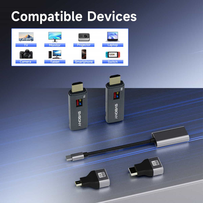 SVBONY TransAir1 1080p Wireless HDMI Transmission System (W9304A) Svbony
