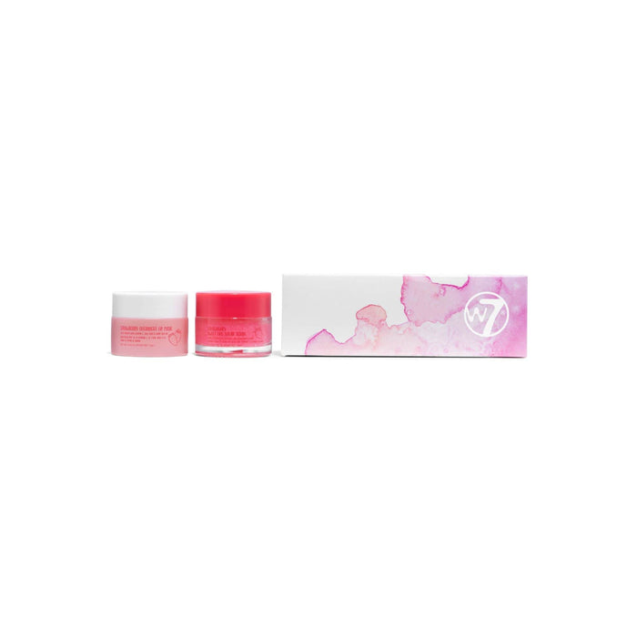 Sweet Dreams Lip Scrub & Lip Mask Duo Gift Set - Strawberry