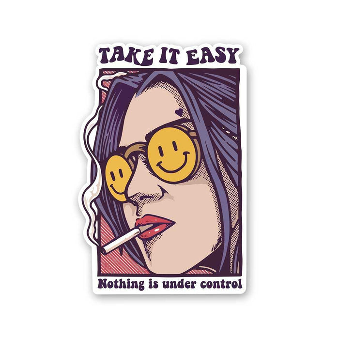 Take It Easy Sticker - Stickers | STICK IT UP