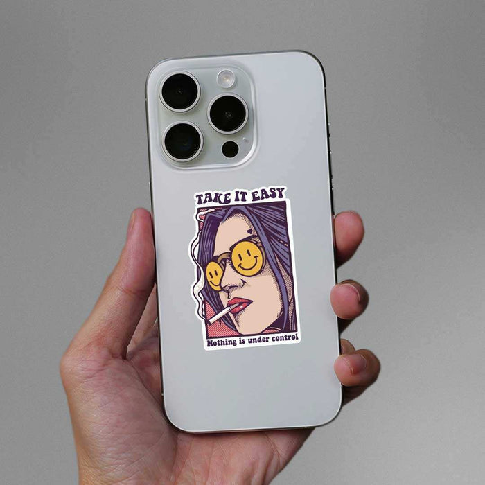 Take It Easy Sticker - Stickers | STICK IT UP
