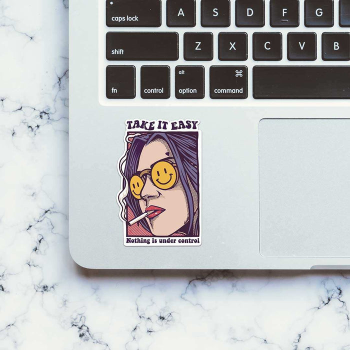 Take It Easy Sticker - Stickers | STICK IT UP