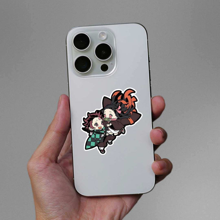 Tanjro & Nezuko Kamado Sticker - Stickers | STICK IT UP