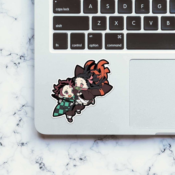 Tanjro & Nezuko Kamado Sticker - Stickers | STICK IT UP