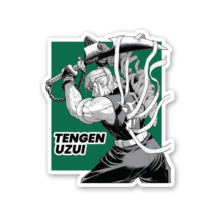 Tengen Uzui With Sword Sticker - Stickers | STICK IT UP