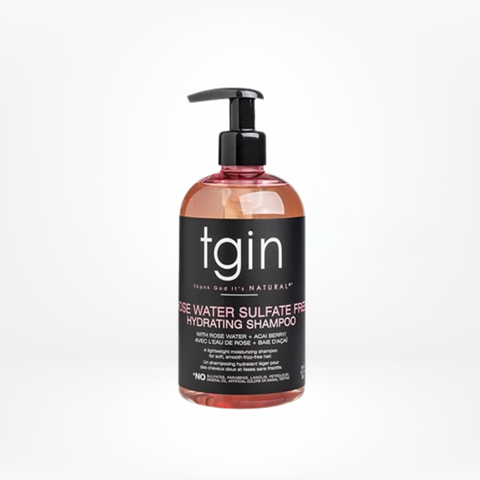 TGIN Rose Sulfate Free Hydrating Water Shampoo