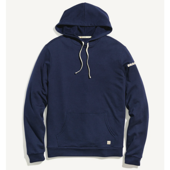 Snagged Navy Blue Marine Layer Sweatshirt