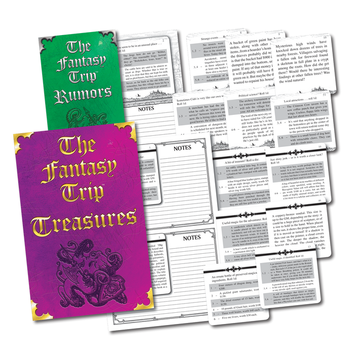 The Fantasy Trip Rumors and Treasures