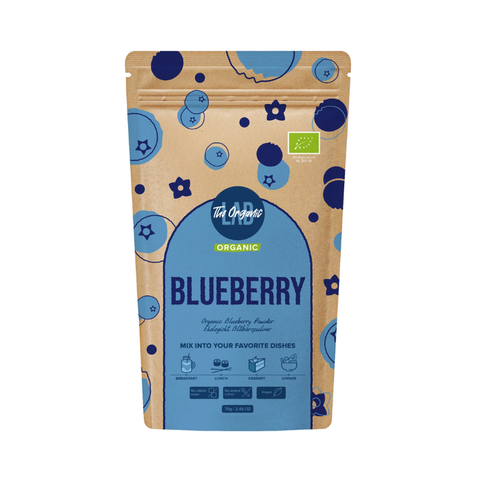 The Organic Labs - ORGANIC BLUEBERRY POWDER 70G