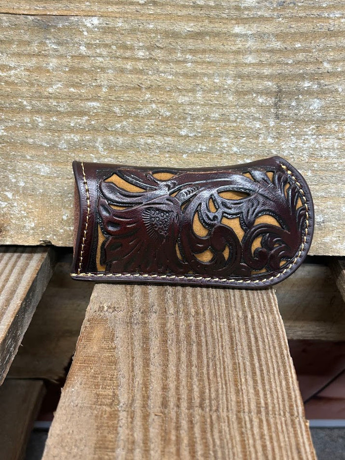Coffee Brown Light Brown Inlay