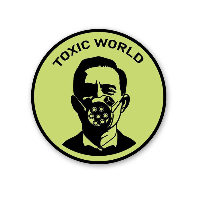 Toxic World Sticker - Stickers | STICK IT UP