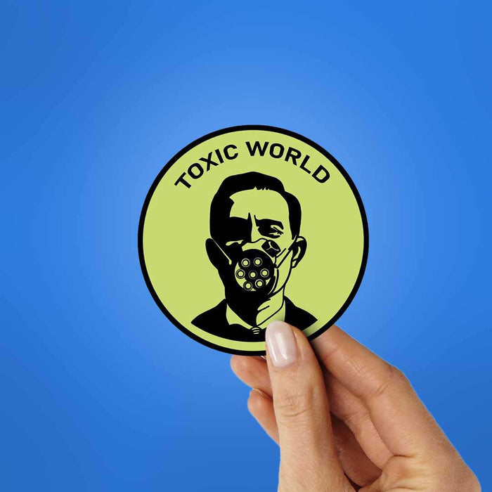 Toxic World Sticker - Stickers | STICK IT UP