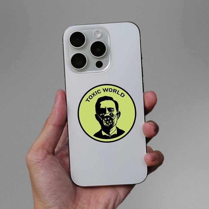 Toxic World Sticker - Stickers | STICK IT UP
