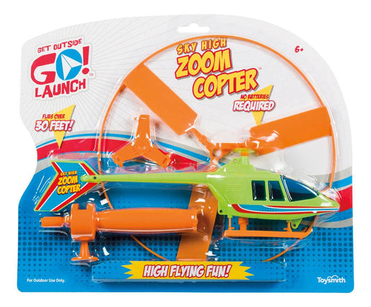 Toysmith GO! Launch Sky Zoom Copter