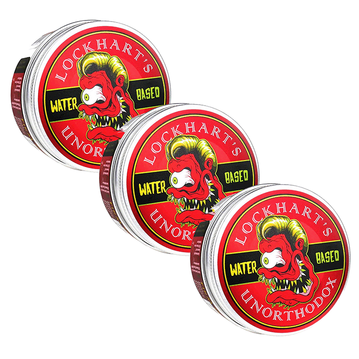 Trio Bundle Unorthodox Water Based Goon Grease - Lockhart's Authentic Grooming Company, LLC