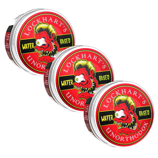 Trio Bundle Unorthodox Water Based Goon Grease - Lockhart's Authentic Grooming Company, LLC