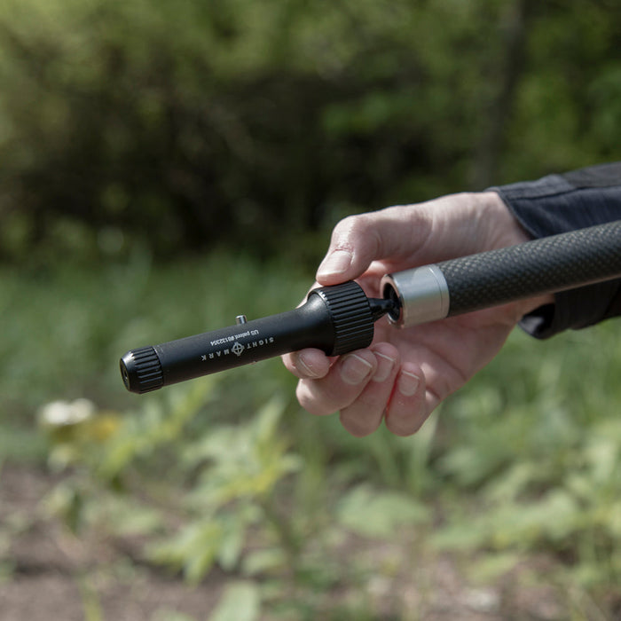 Triple Duty Universal Boresight with Red Laser