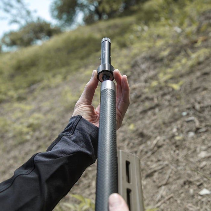 Triple Duty Universal Boresight with Red Laser