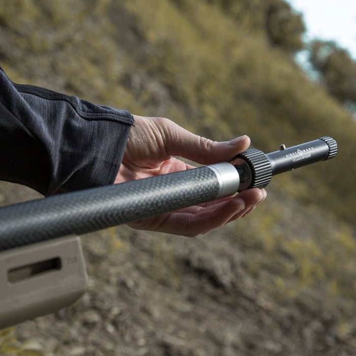 Triple Duty Universal Boresight with Red Laser