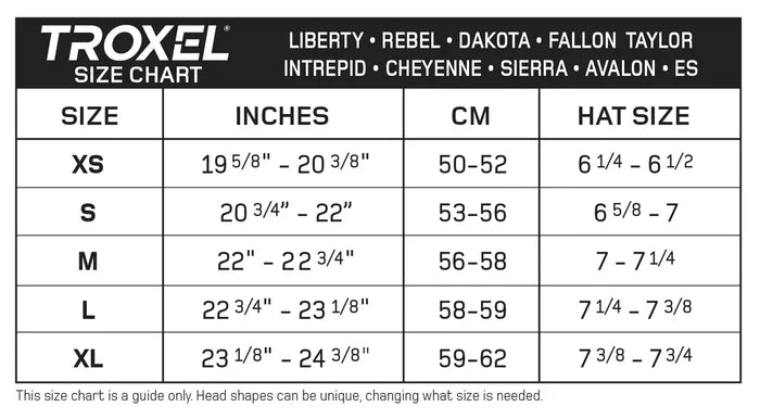 Troxel 04-237 Liberty™ Black Helmet