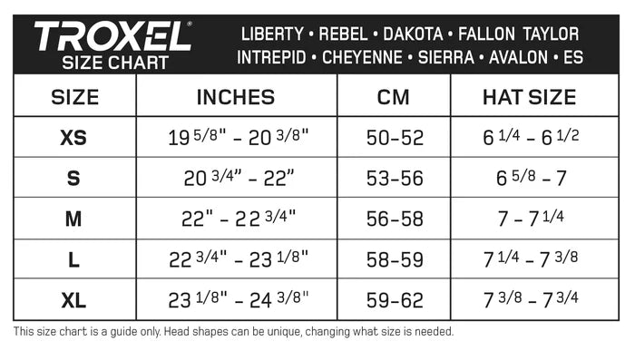 Troxel 04-281 Rebel™ Helmet Southwest Sunrise