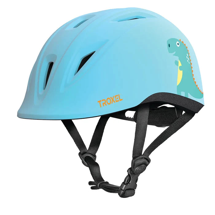 Troxel 54001-40-750 Youngster Blue Dino Helmet