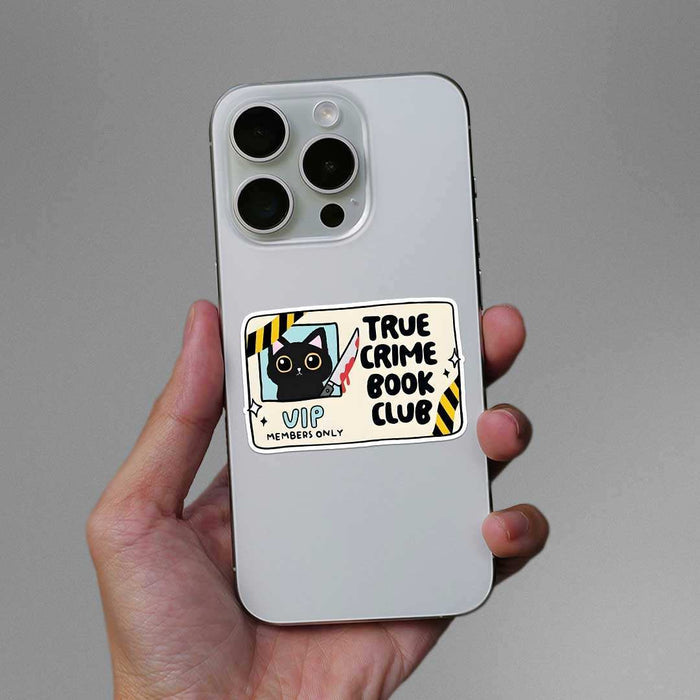 True Crime Book Club Sticker - Stickers | STICK IT UP